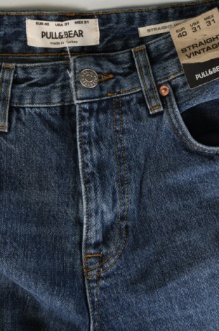 Pánske džínsy  Pull&Bear, Veľkosť S, Farba Modrá, Cena  6,88 €