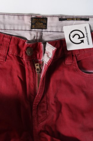 Herren Jeans S.Oliver, Größe L, Farbe Rot, Preis € 13,41