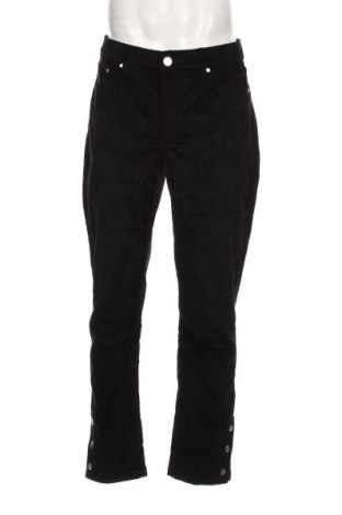 Ανδρικό κοτλέ παντελόνι Boohoo, Μέγεθος M, Χρώμα Μαύρο, Τιμή 12,80 €
