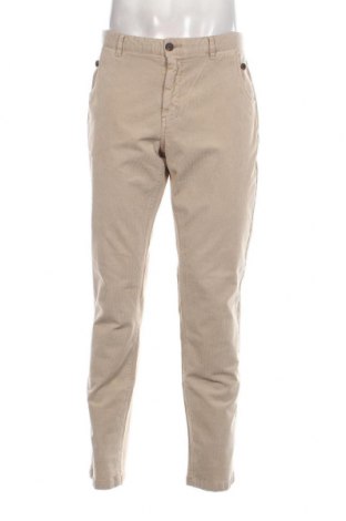 Pantaloni raiați de bărbați Devred 1902, Mărime L, Culoare Bej, Preț 83,23 Lei