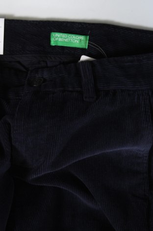 Pantaloni raiați de bărbați United Colors Of Benetton, Mărime XS, Culoare Albastru, Preț 45,89 Lei