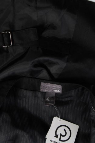 Мъжки елек H&M, Размер L, Цвят Черен, Цена 32,00 лв.