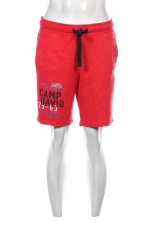 Мъжки къс панталон Camp David, Размер M, Цвят Червен, Цена 24,64 лв.