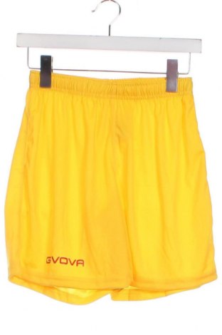 Ανδρικό κοντό παντελόνι Givova, Μέγεθος S, Χρώμα Κίτρινο, Τιμή 7,19 €