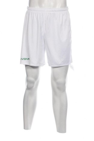 Ανδρικό κοντό παντελόνι Givova, Μέγεθος M, Χρώμα Λευκό, Τιμή 7,99 €