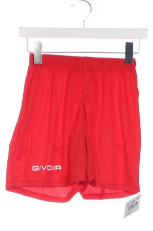 Мъжки къс панталон Givova, Размер XS, Цвят Червен, Цена 12,40 лв.