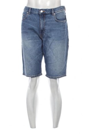 Мъжки къс панталон H&M, Размер L, Цвят Син, Цена 15,25 лв.
