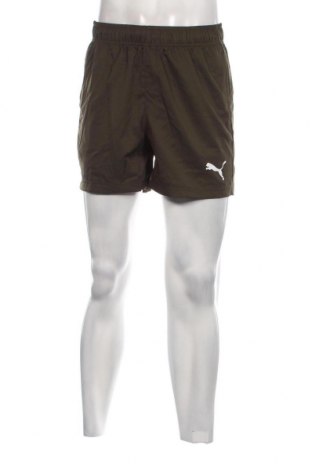 Мъжки къс панталон PUMA, Размер M, Цвят Зелен, Цена 77,00 лв.