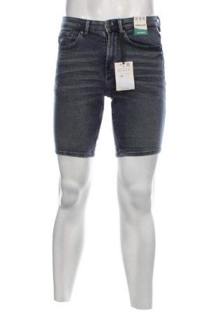 Ανδρικό κοντό παντελόνι Pull&Bear, Μέγεθος S, Χρώμα Μπλέ, Τιμή 18,06 €