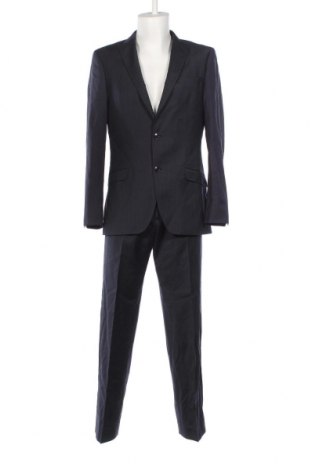 Ανδρικό κοστούμι S.Oliver, Μέγεθος M, Χρώμα Μπλέ, Τιμή 61,70 €