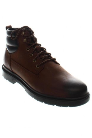 Мъжки обувки Geox, Размер 44, Цвят Кафяв, Цена 136,95 лв.