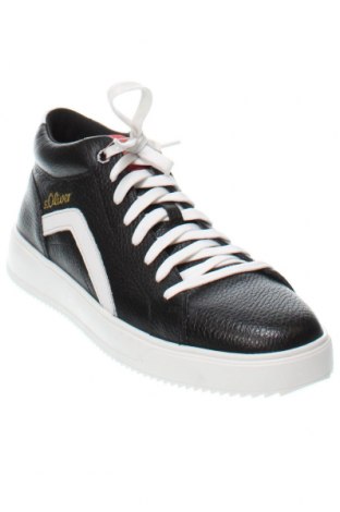 Ανδρικά παπούτσια S.Oliver, Μέγεθος 43, Χρώμα Μαύρο, Τιμή 32,47 €
