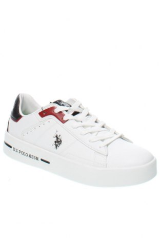 Ανδρικά παπούτσια U.S. Polo Assn., Μέγεθος 42, Χρώμα Λευκό, Τιμή 57,55 €