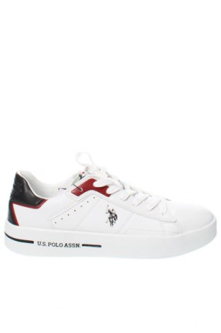 Мъжки обувки U.S. Polo Assn., Размер 45, Цвят Бял, Цена 121,80 лв.