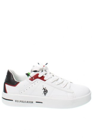 Ανδρικά παπούτσια U.S. Polo Assn., Μέγεθος 41, Χρώμα Λευκό, Τιμή 77,43 €