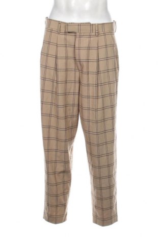 Pantaloni de bărbați ASOS, Mărime L, Culoare Bej, Preț 40,36 Lei