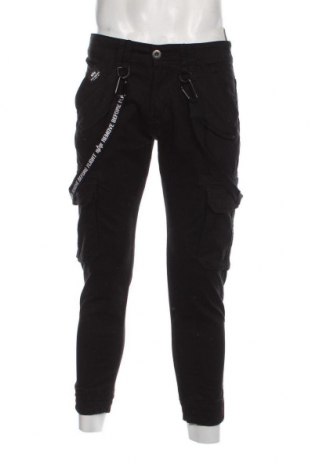 Мъжки панталон Alpha Industries, Размер M, Цвят Черен, Цена 77,00 лв.