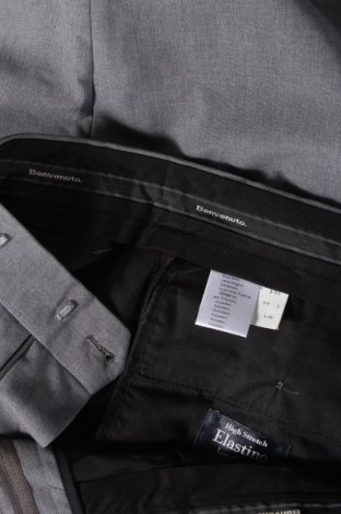 Pantaloni de bărbați Benvenuto, Mărime L, Culoare Gri, Preț 81,58 Lei