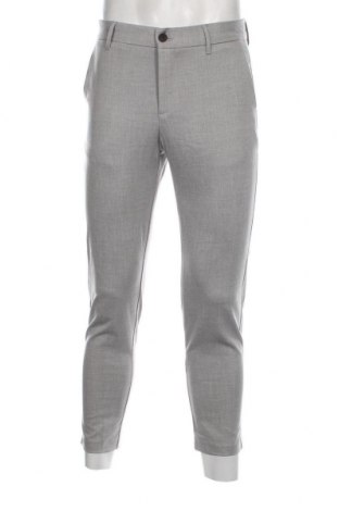 Pantaloni de bărbați Bershka, Mărime M, Culoare Gri, Preț 38,16 Lei