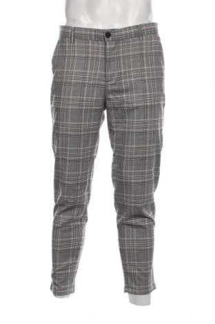 Pantaloni de bărbați Bershka, Mărime L, Culoare Gri, Preț 14,31 Lei