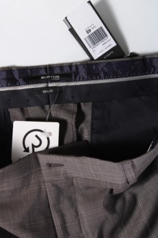 Мъжки панталон Burton of London, Размер XL, Цвят Сив, Цена 23,25 лв.
