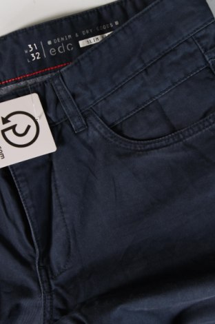 Pantaloni de bărbați Edc By Esprit, Mărime M, Culoare Albastru, Preț 134,87 Lei