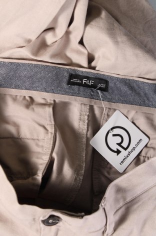 Pantaloni de bărbați F&F, Mărime M, Culoare Bej, Preț 25,19 Lei