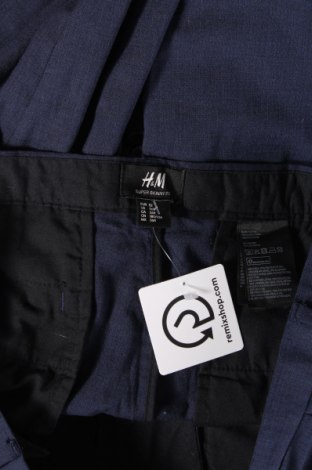 Мъжки панталон H&M, Размер L, Цвят Син, Цена 29,00 лв.