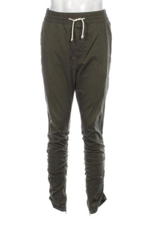 Мъжки панталон H&M Divided, Размер L, Цвят Зелен, Цена 29,01 лв.