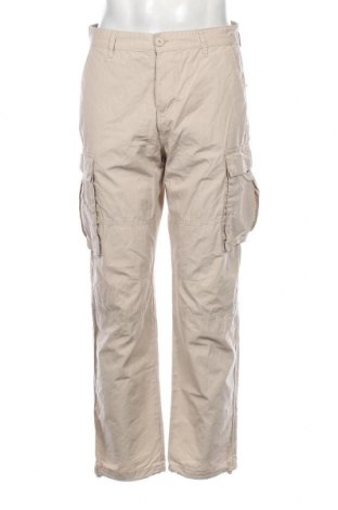 Pantaloni de bărbați H&M Divided, Mărime S, Culoare Bej, Preț 44,89 Lei