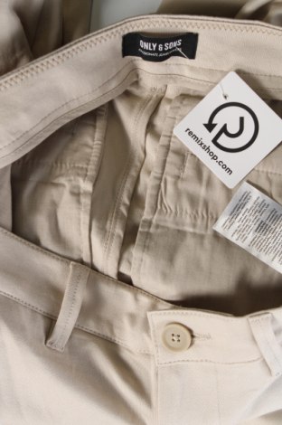 Herrenhose Only & Sons, Größe M, Farbe Beige, Preis 6,16 €