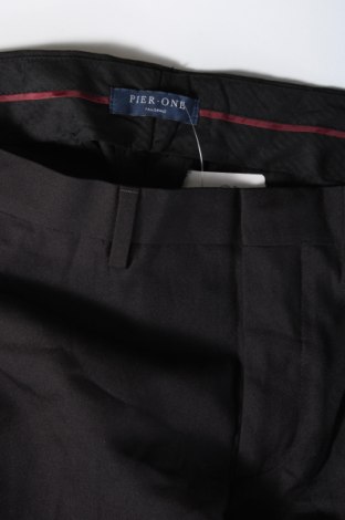 Мъжки панталон Pier One, Размер M, Цвят Черен, Цена 4,35 лв.