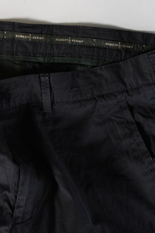 Pantaloni de bărbați Roberto Verino, Mărime M, Culoare Albastru, Preț 126,32 Lei