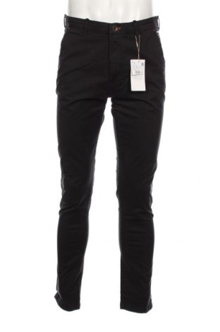 Мъжки панталон Springfield, Размер M, Цвят Черен, Цена 37,20 лв.