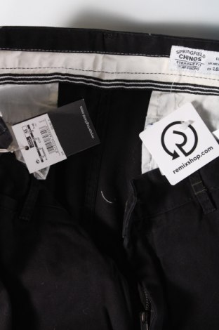 Pánske nohavice  Springfield, Veľkosť XL, Farba Čierna, Cena  9,59 €