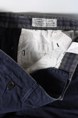 Pánské kalhoty  Springfield, Velikost M, Barva Modrá, Cena  98,00 Kč