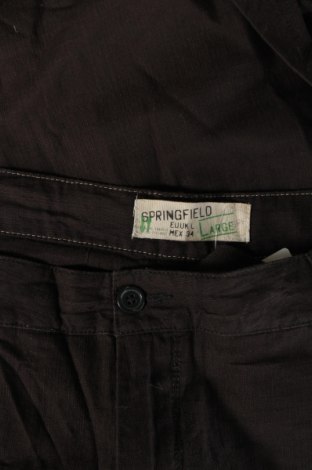 Ανδρικό παντελόνι Springfield, Μέγεθος L, Χρώμα Πράσινο, Τιμή 25,36 €