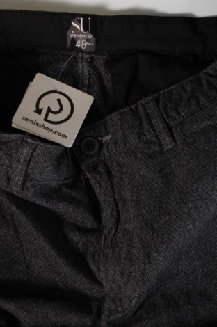 Pantaloni de bărbați Straight Up, Mărime M, Culoare Gri, Preț 17,17 Lei