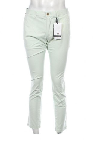Pantaloni de bărbați Tommy Hilfiger, Mărime M, Culoare Verde, Preț 369,08 Lei