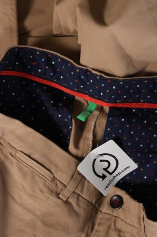 Мъжки панталон United Colors Of Benetton, Размер S, Цвят Бежов, Цена 6,15 лв.