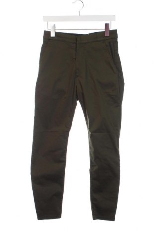 Pantaloni de bărbați Zara, Mărime XS, Culoare Verde, Preț 101,98 Lei