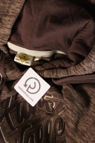Herren Fleece Sweatshirt  Roadsign, Größe L, Farbe Beige, Preis 13,69 €