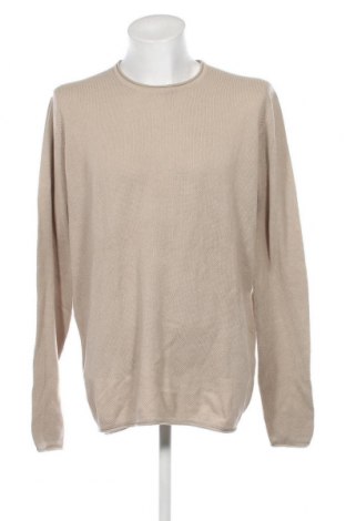 Ανδρικό πουλόβερ, Μέγεθος L, Χρώμα  Μπέζ, Τιμή 9,30 €