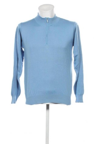 Ανδρικό πουλόβερ, Μέγεθος L, Χρώμα Μπλέ, Τιμή 6,23 €