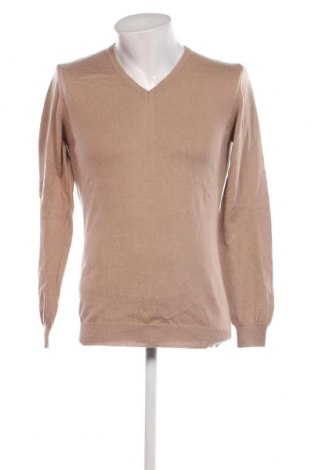 Ανδρικό πουλόβερ, Μέγεθος M, Χρώμα  Μπέζ, Τιμή 8,97 €