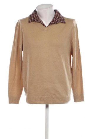 Herrenpullover, Größe L, Farbe Beige, Preis € 5,99