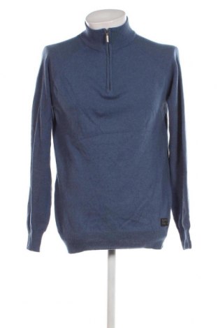 Ανδρικό πουλόβερ, Μέγεθος L, Χρώμα Μπλέ, Τιμή 8,43 €