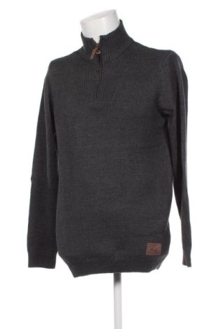 Ανδρικό πουλόβερ ! Solid, Μέγεθος XXL, Χρώμα Γκρί, Τιμή 10,52 €