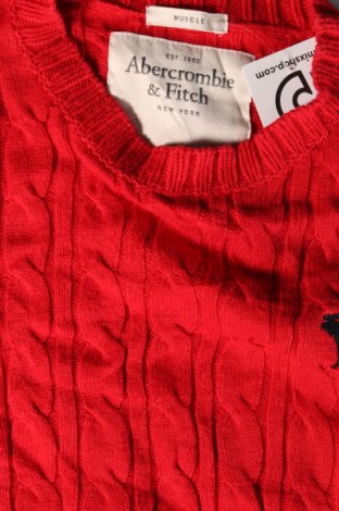 Pánský svetr  Abercrombie & Fitch, Velikost L, Barva Červená, Cena  771,00 Kč
