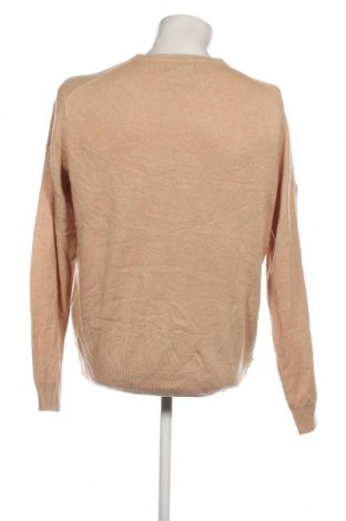 Мъжки пуловер Andrew James, Размер L, Цвят Бежов, Цена 37,20 лв.